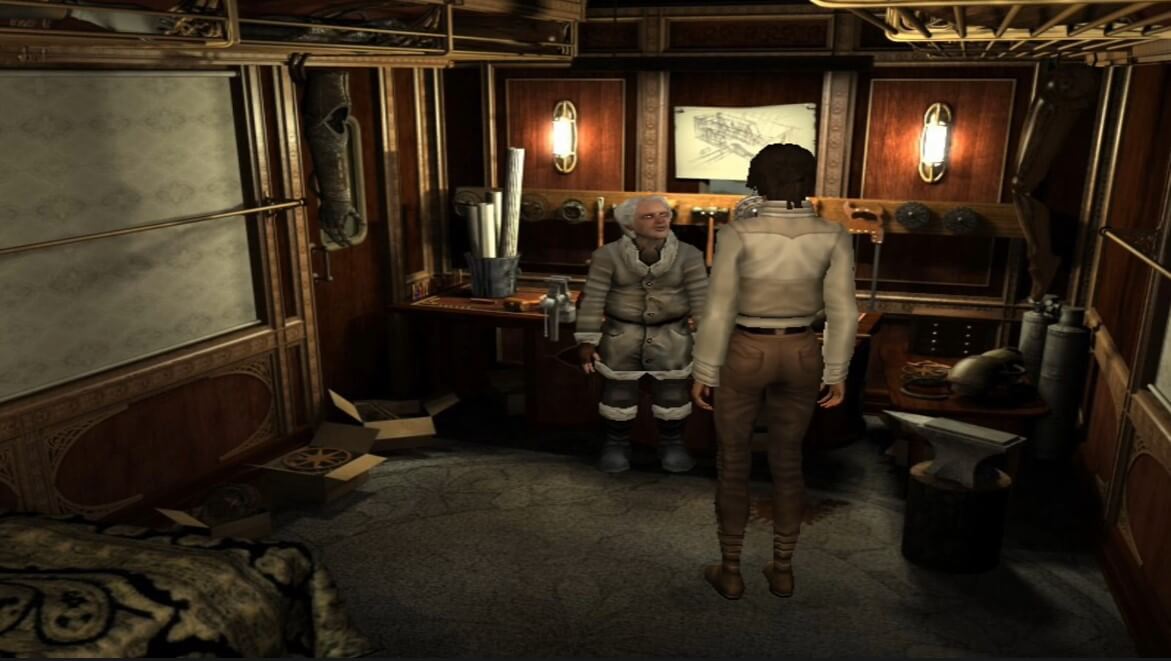 Syberia II - геймплей игры Windows